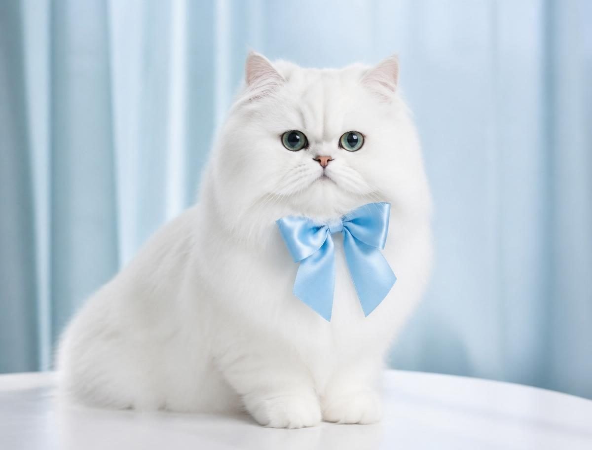 Groomed pet portrait
